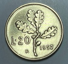 20 Lire - Ramo di Quercia -