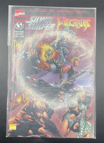 Silver surfer witchblade top - silver,