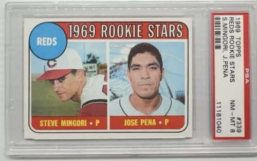 1969 topps 339 reds rookies - 1969,