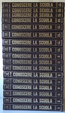 ENCICLOPEDIA COMPLETA "CONOSCERE LA SCUOLA" EUROPEAN BOOK MILANO 17 VOLUMI