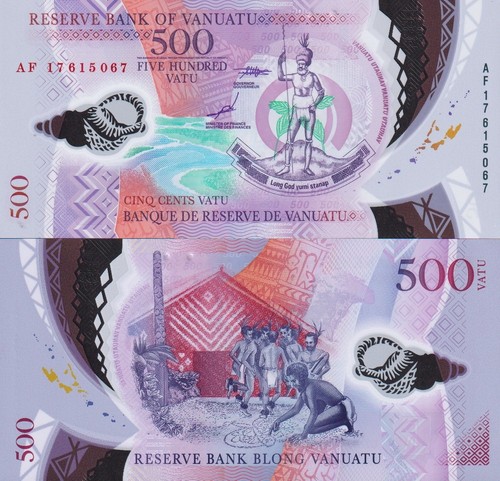 Vanuatu 500 vatu 2017 - vanuatu,