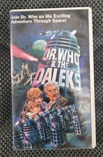 Dr Who & The Daleks VHS Peter