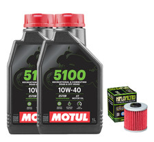 KIT/TAGLIANDO KYMCO 400I XCITING 2012-2016 2LT OLIO MOTUL 10W40 +FILTRO SCOOTER