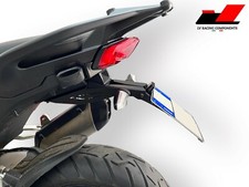 Portatarga MOTO Multistrada V4 +luce targa + connettore" frecce originali"