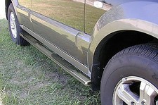 Pedane laterali ovali acciaio