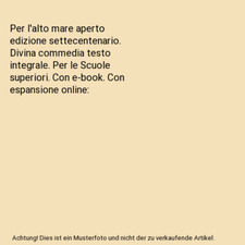 Per l'alto mare aperto