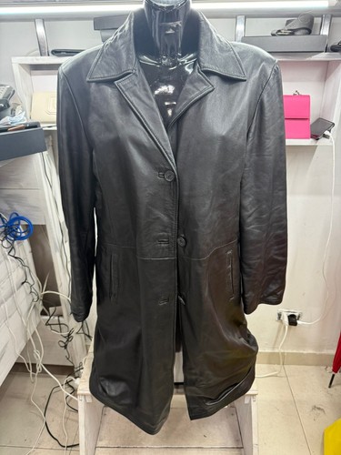 Giacca cappotto pelle donna