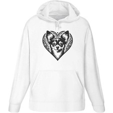 Chihuahua love heart - love, felpa