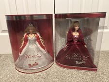 (2) Lotto Barbie Holiday