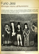 ? Mitologie intorno all’Illuminismo – Furio Jesi – Edizioni di Comunità 1972