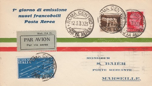 1930 giorno emissione - 1930, 1°