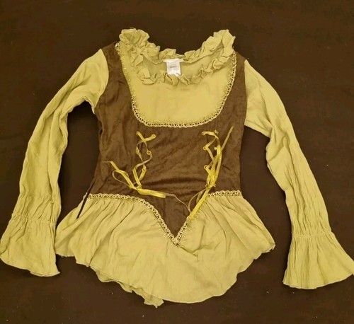 Top corsetto sexy marrone