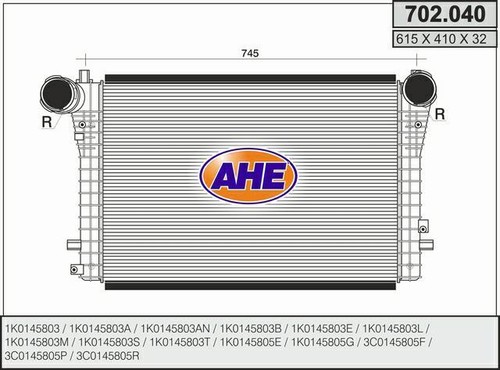Intercooler seat leon - intercooler, 1p1