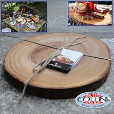 Zassenhaus - Tagliere da portata in acacia tondo - 45x2,5cm - Grande