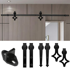 Set cerniera per porta scorrevole per sistema di porta scorrevole porta in legno guida scorrevole 152-363 cm