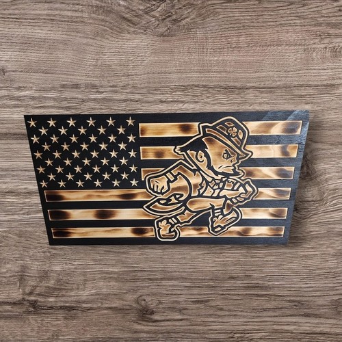 Bandiera americana legno - americana, in