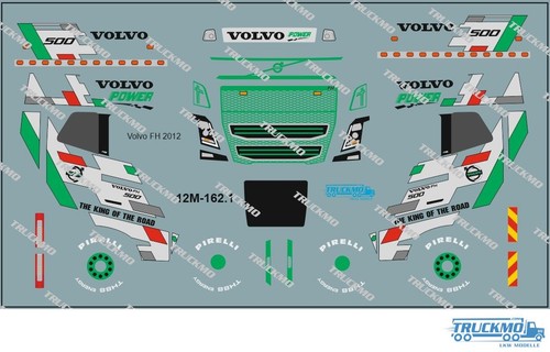 Decalcomania truckmo volvo - truckmo, fh