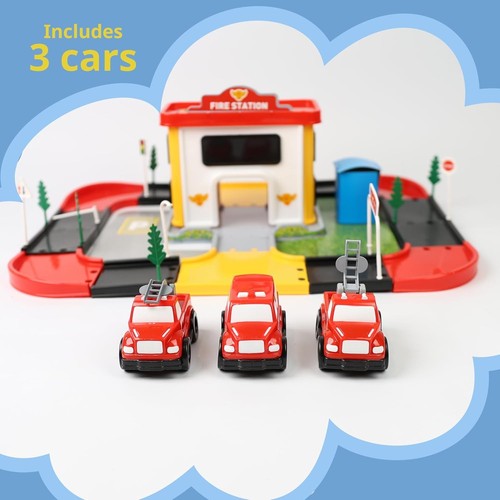 Caserma dei pompieri playset - caserma,