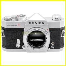 Konica Autoreflex T fotocamera reflex meccanica a pellicola. Read!