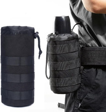 Portaborraccia Zaino,Porta Borraccia Tracolla,Borsa per Bottiglia Dacqua Tattica