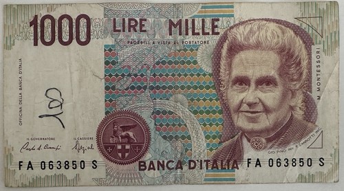 Italy 1000 lire 1990 - 1000,