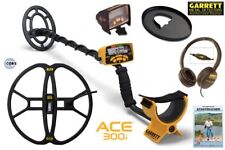 Garrett ACE 300i+ metal detector & bobina alta CORS Strike (pacchetto localizzazione profondità)