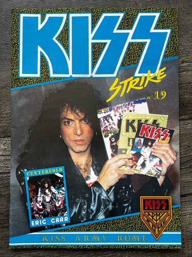 Kiss fanzine magazine - kiss, strike