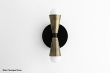 Metà secolo design ottone - metà,
