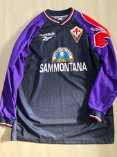 maglia vintage fiorentina allenamento 95 96 Reebok Toldo worn training signed
