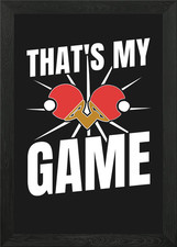 TABLE TENNIS MY GAME poster