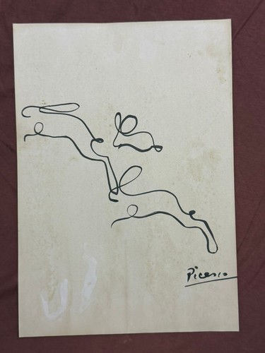 Picasso disegno quadro su - e,