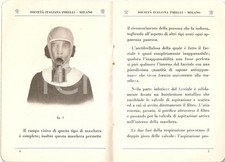 1935 milano pirelli maschera - -,