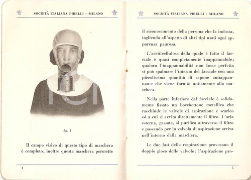 1935 milano pirelli maschera - pirelli,