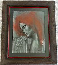 Proferio Grossi – Quadro tempera - Modella