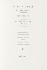 Verga Giovanni Otto novelle