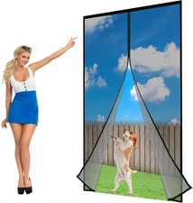 Zanzariera Magnetica Finestra, 110x270cm Tendina Magnetica, Chiuso Automaticamen