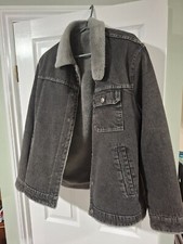 Giacca denim uomo invernale