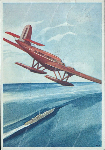 T914 cartolina aviazione - t914,