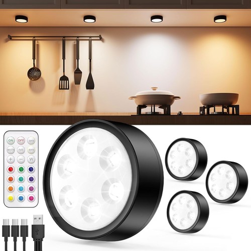 Faretti led rgb - 4x,