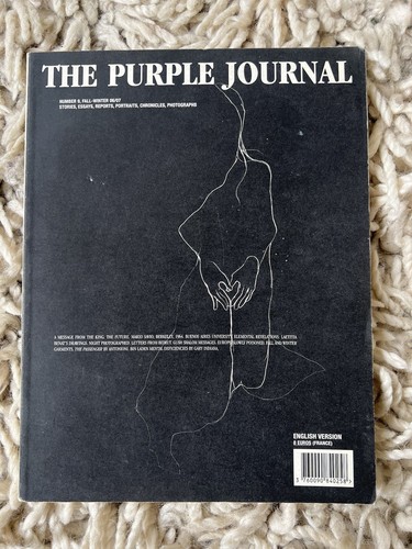 Purple magazine journal - journal, no9