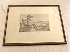 STAMPA ANTICA  VEDUTA DI