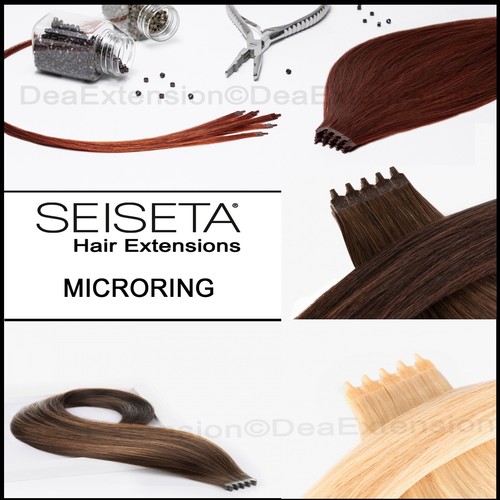 Hair extension microring - extension, tip