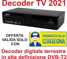 Decoder TV 2021 digitale