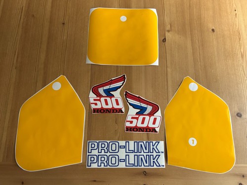 Honda 500 1987 stickers - honda,