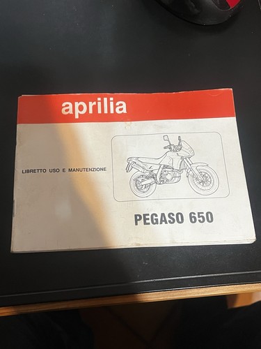 Aprilia pegaso 650 libretto - aprilia,