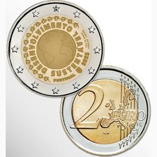 2 € EURO COMMEMORATIVO - PORTOGALLO 2025 -  SVILUPPO SOSTENIBILE - FDC