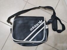 Borsa Borsone Cartella Tracolla Nera Scritta Adidas