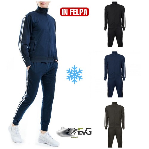 Tuta uomo basic bande aperta - uomo,