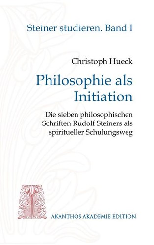 Philosophie als initiation - philosophie,