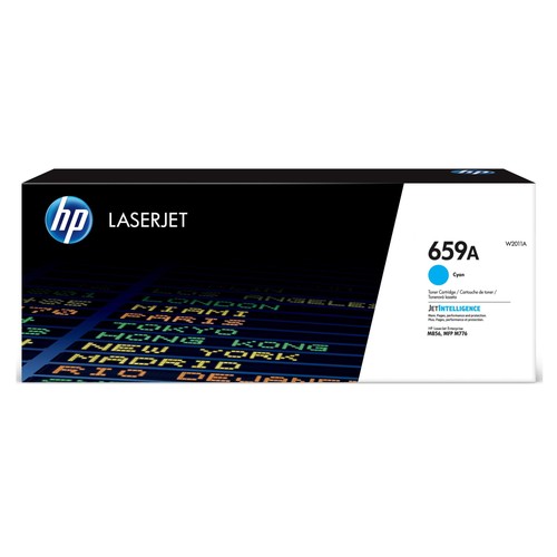 Toner ciano originale 659a - hp,